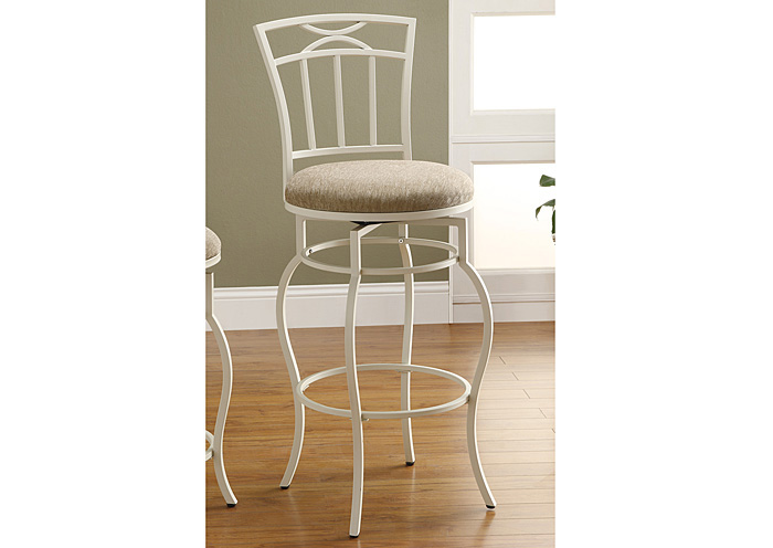 Cream & White Bar Chair,ABF Coaster Furniture