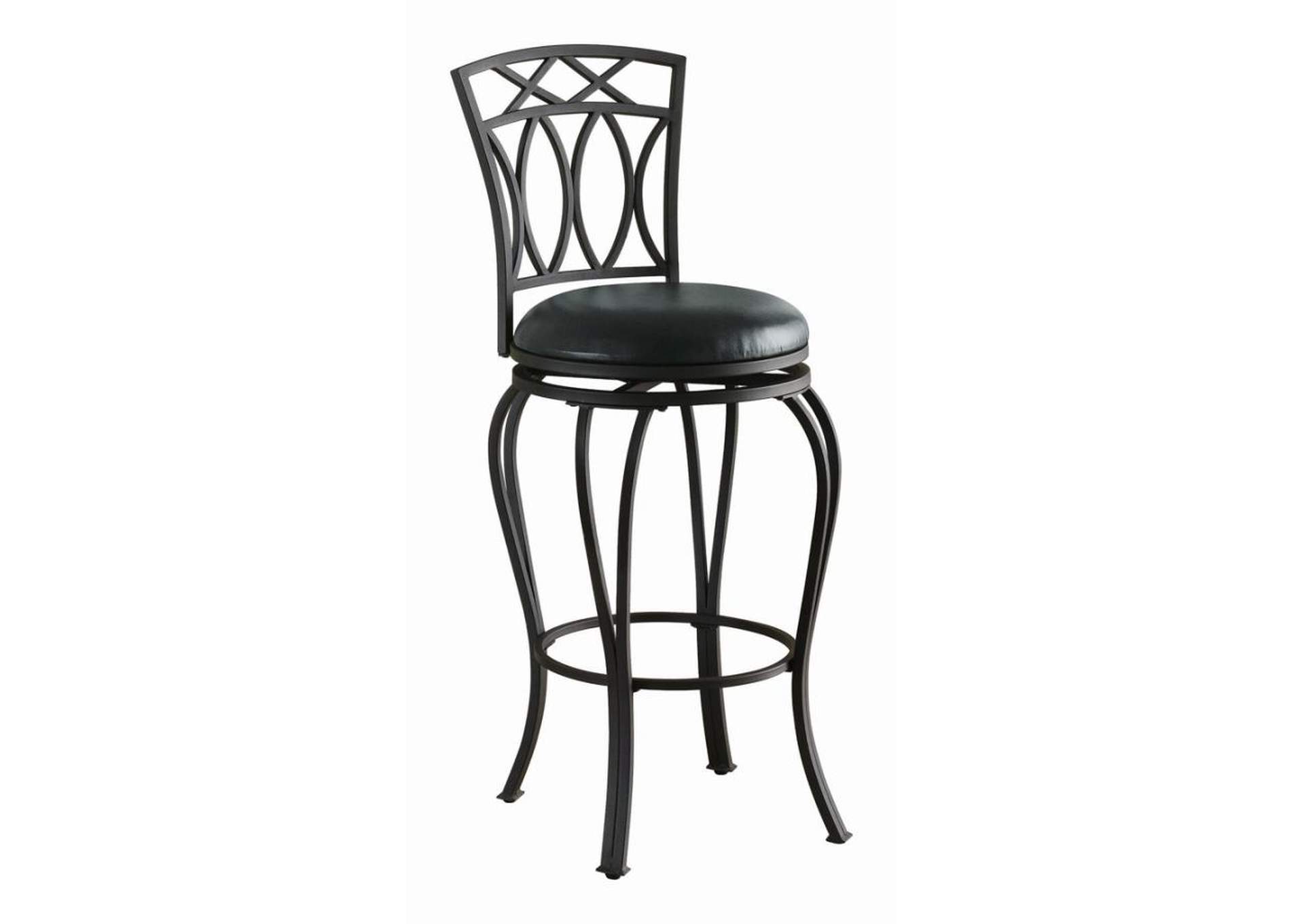 Upholstered Swivel Bar Stool Black Mr Bar Stool
