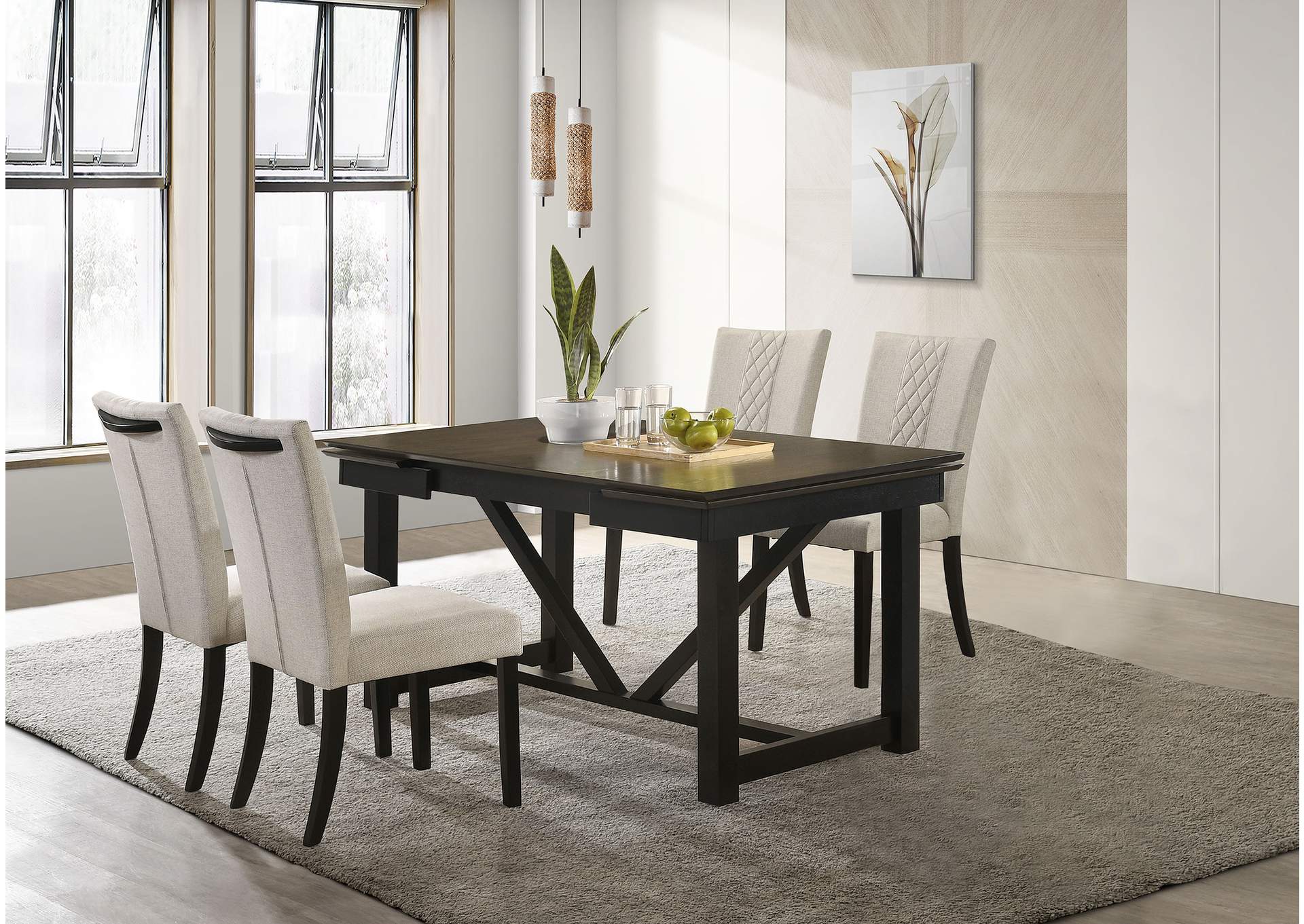 DINING TABLE 5 PC SET,Coaster Furniture