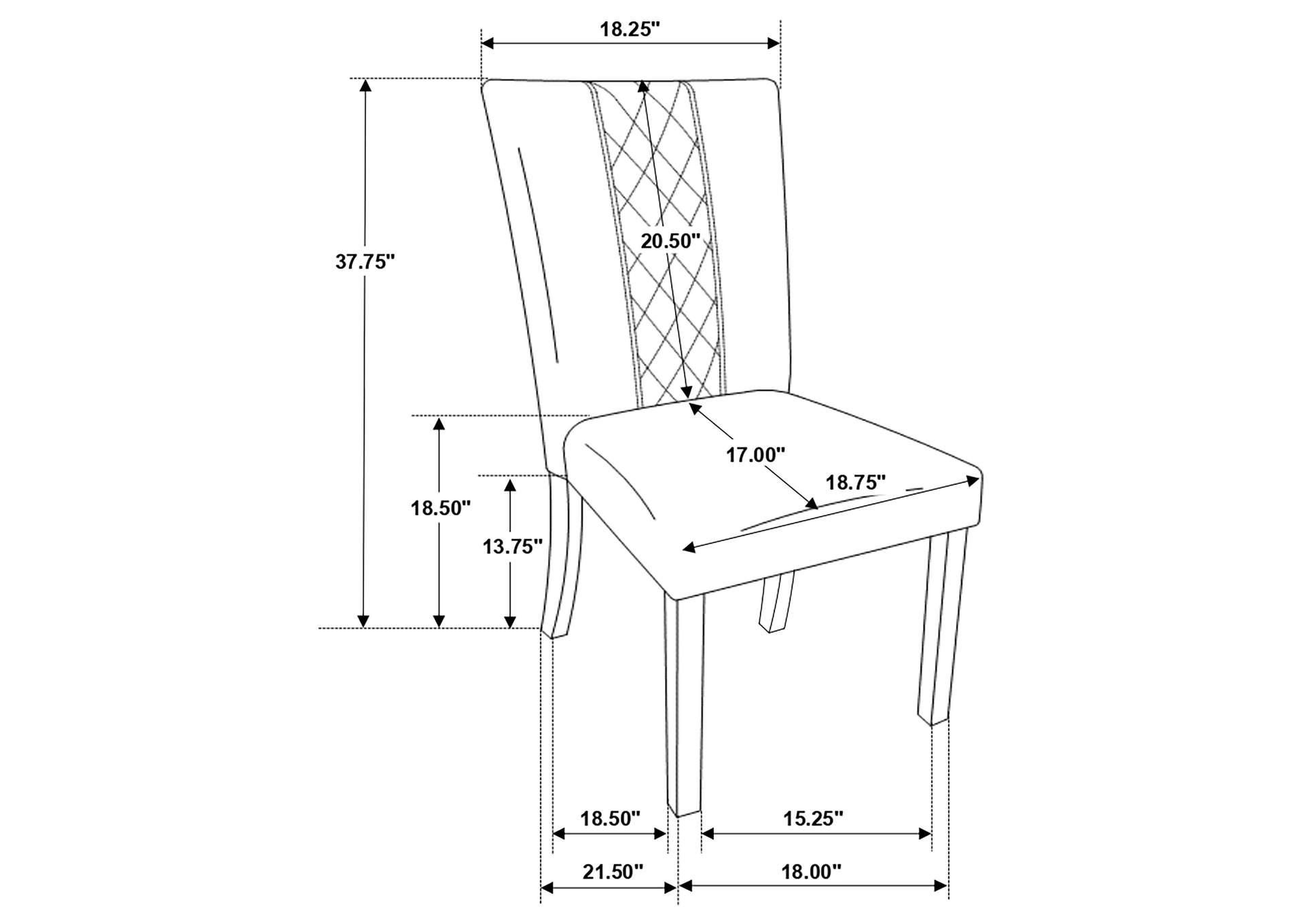 DINING CHAIR,Coaster Furniture