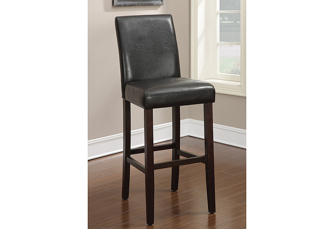 Dark Brown & Walnut 29" Bar Stool (Set of 2),ABF Coaster Furniture