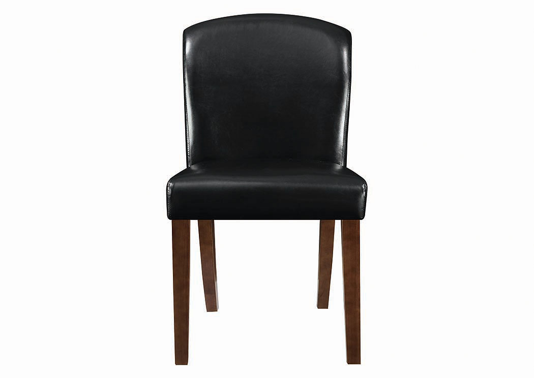 Walnut Black Dining Chair (Set of 2),ABF Coaster Furniture