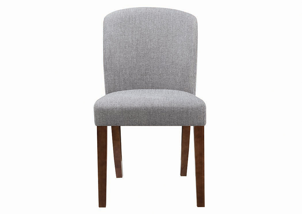 Walnut Gray Dining Chair (Set of 2),ABF Coaster Furniture