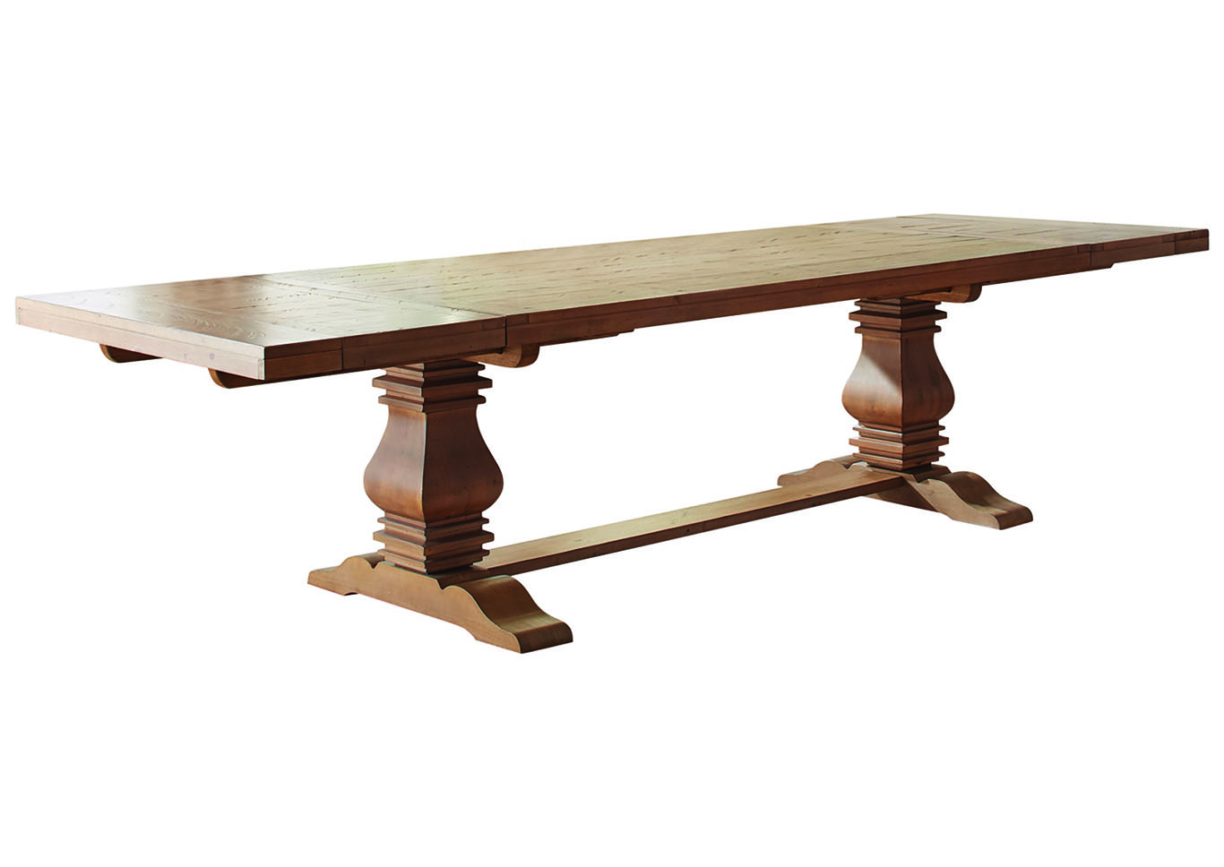 Brown Derby Florence Rectangular Double Pedestal Dining Table Best Buy Furniture And Mattress