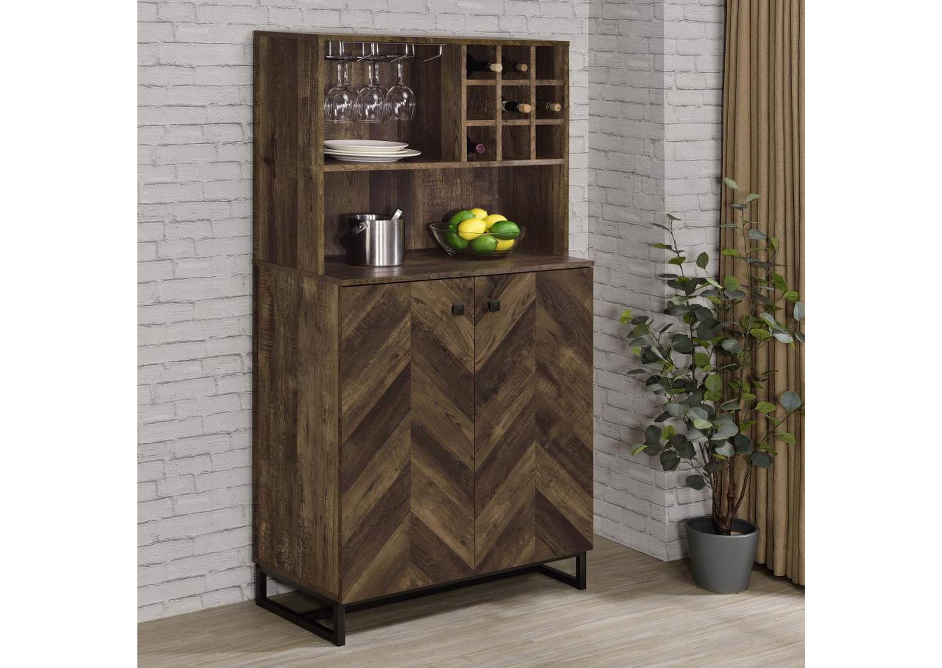 2 door deals bar cabinet