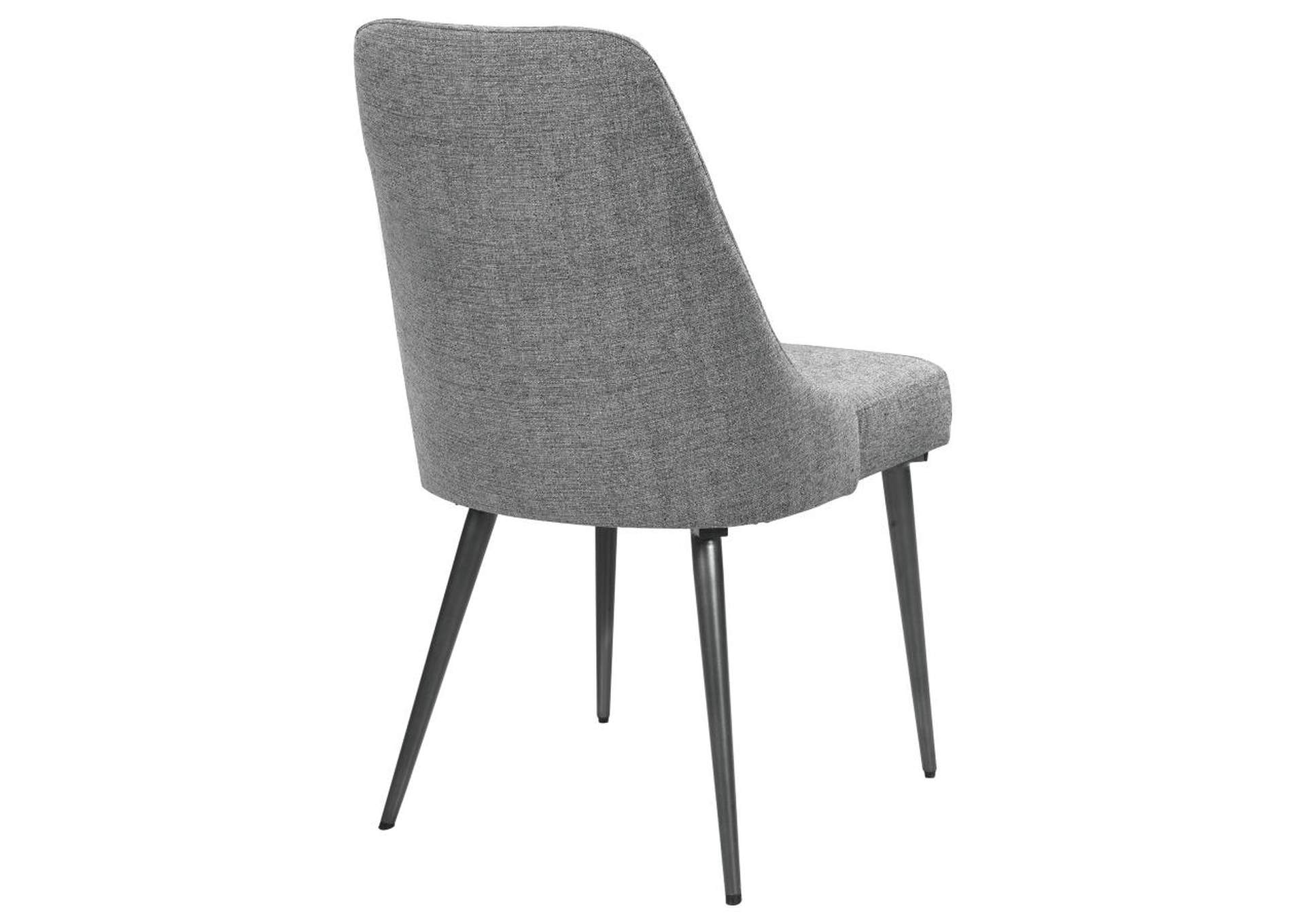 Alan Upholstered Dining Chairs Grey (Set Of 2),Coaster Furniture