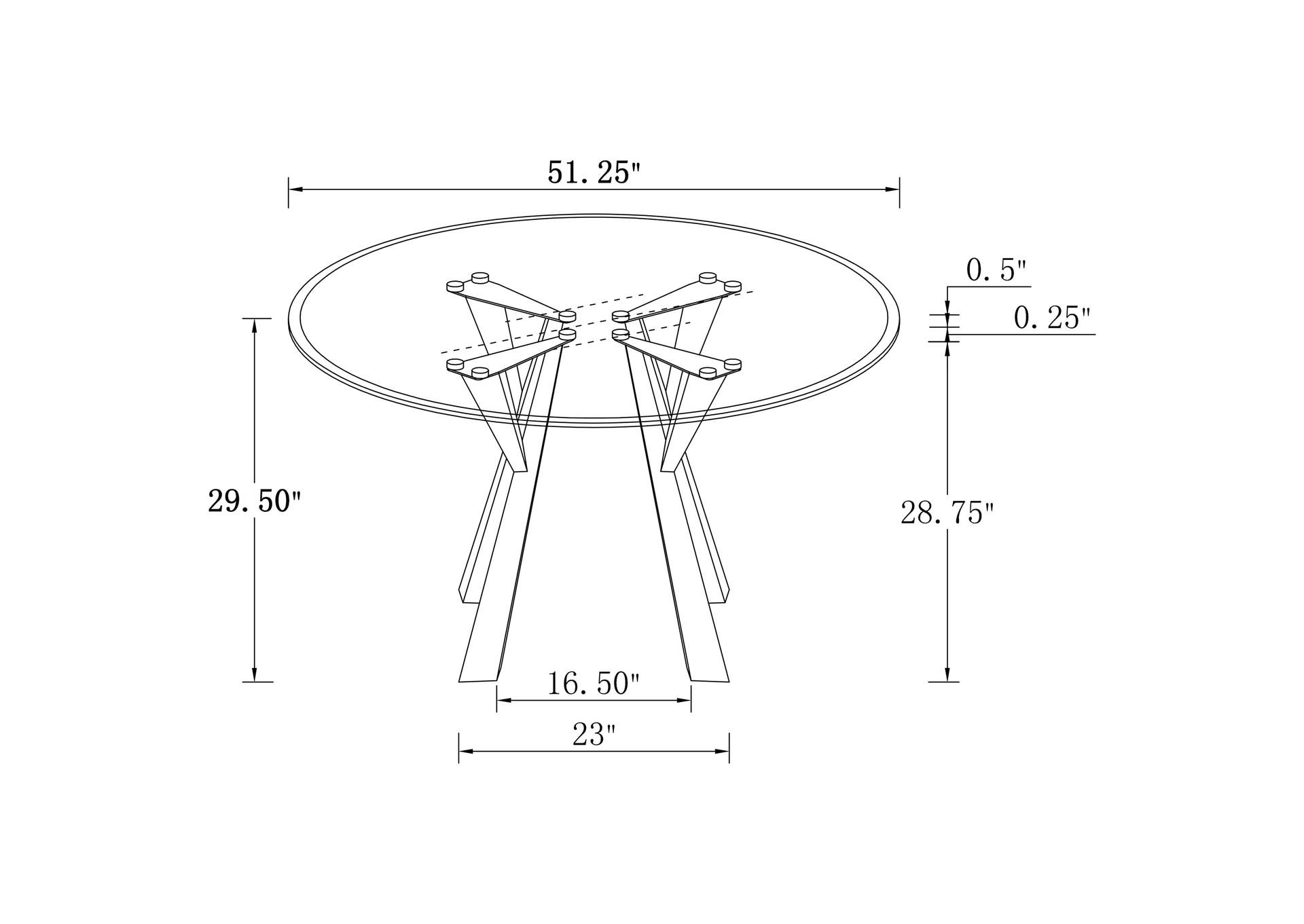 DINING TABLE,Coaster Furniture