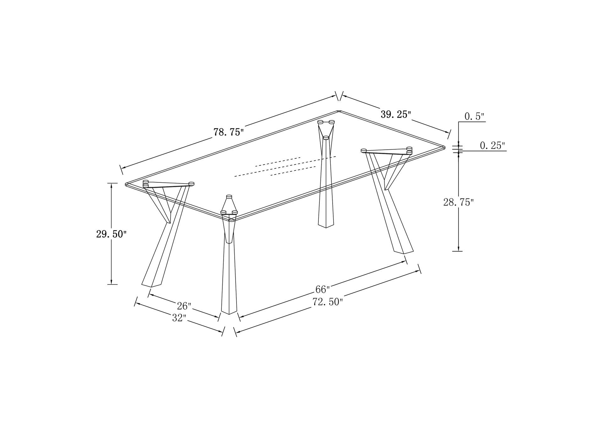 DINING TABLE,Coaster Furniture