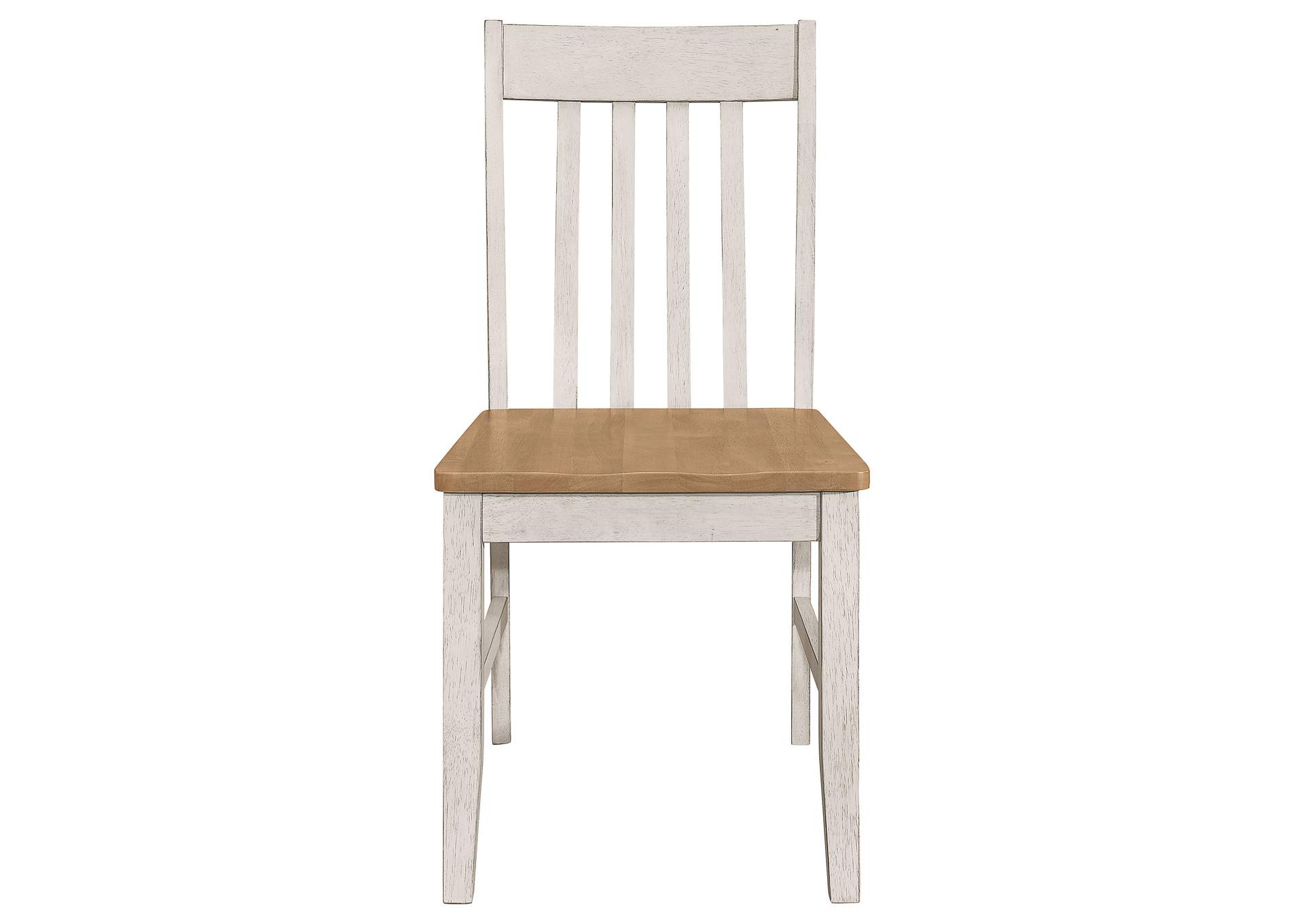 Kirby 5-piece Dining Set Natural and Rustic Off White,Coaster Furniture