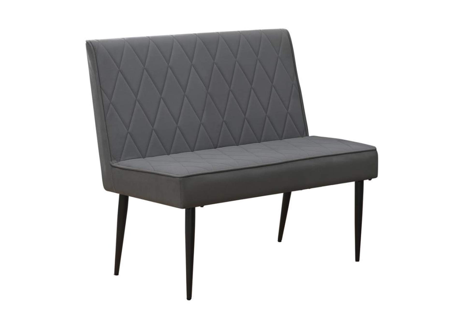 Moxee Upholstered Tufted Short Bench Grey,Coaster Furniture