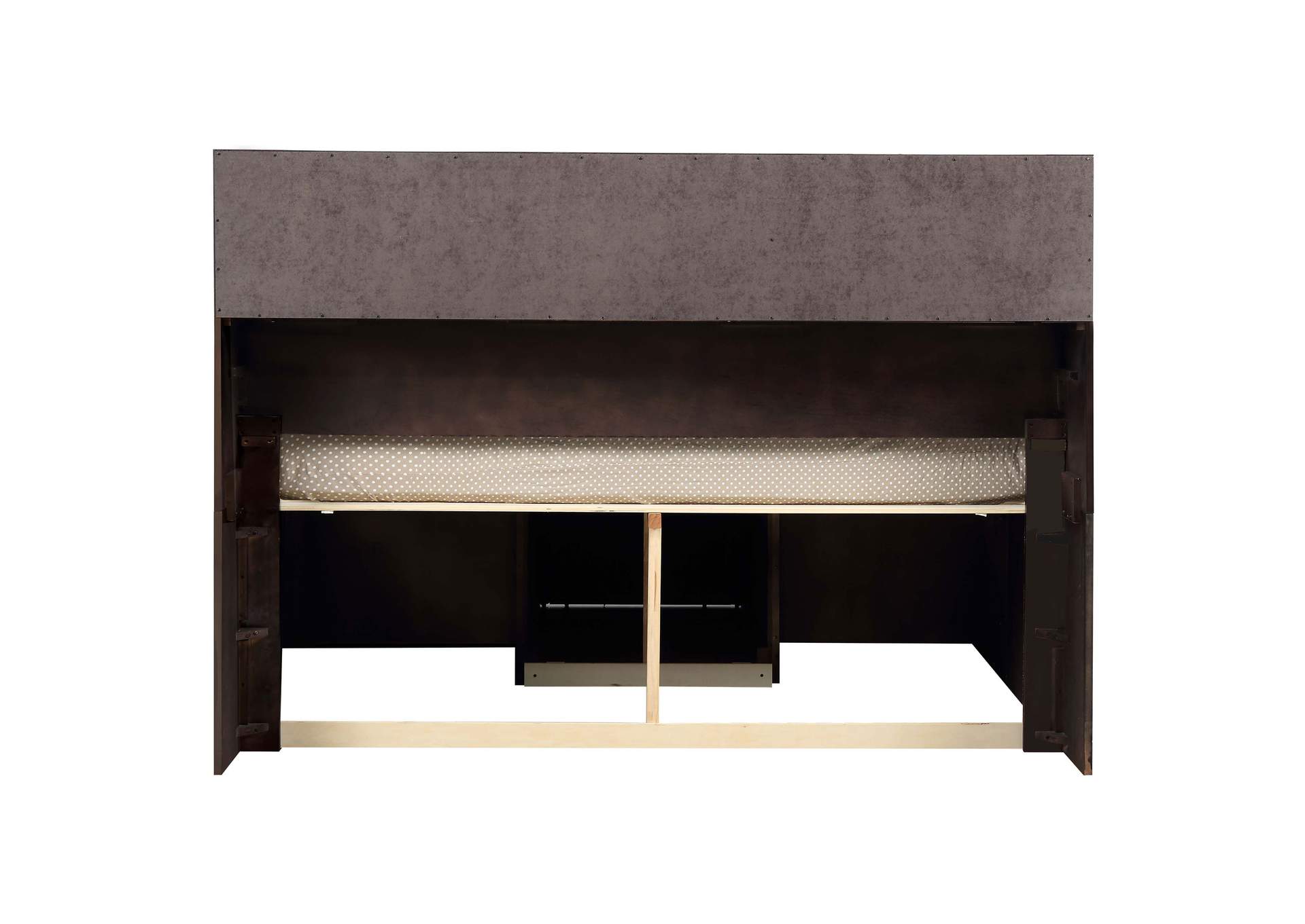 Phoenix 10-drawer Queen Bed Deep Cappuccino,Coaster Furniture