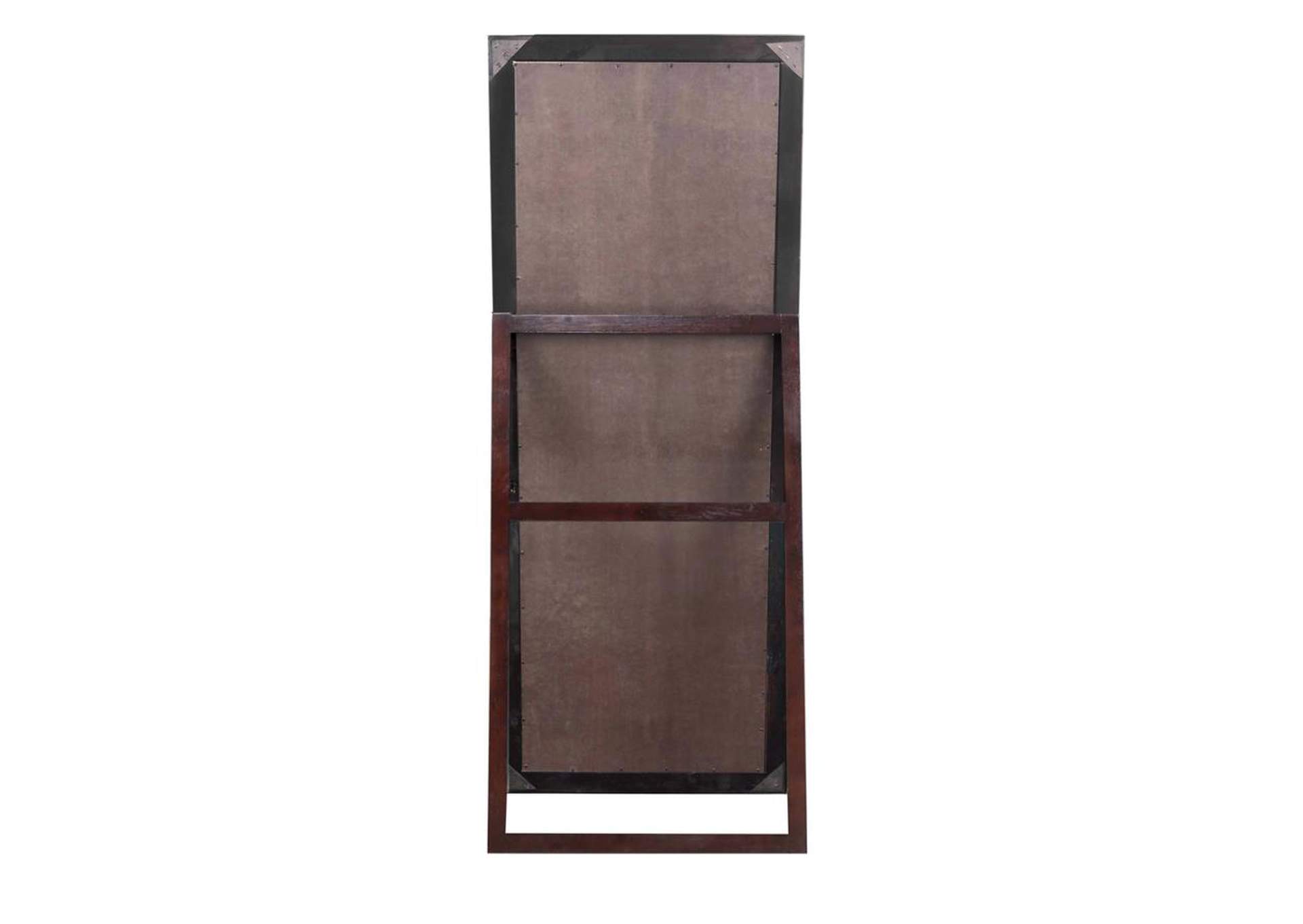 Rectangular Standing Floor Mirror Black,Coaster Furniture