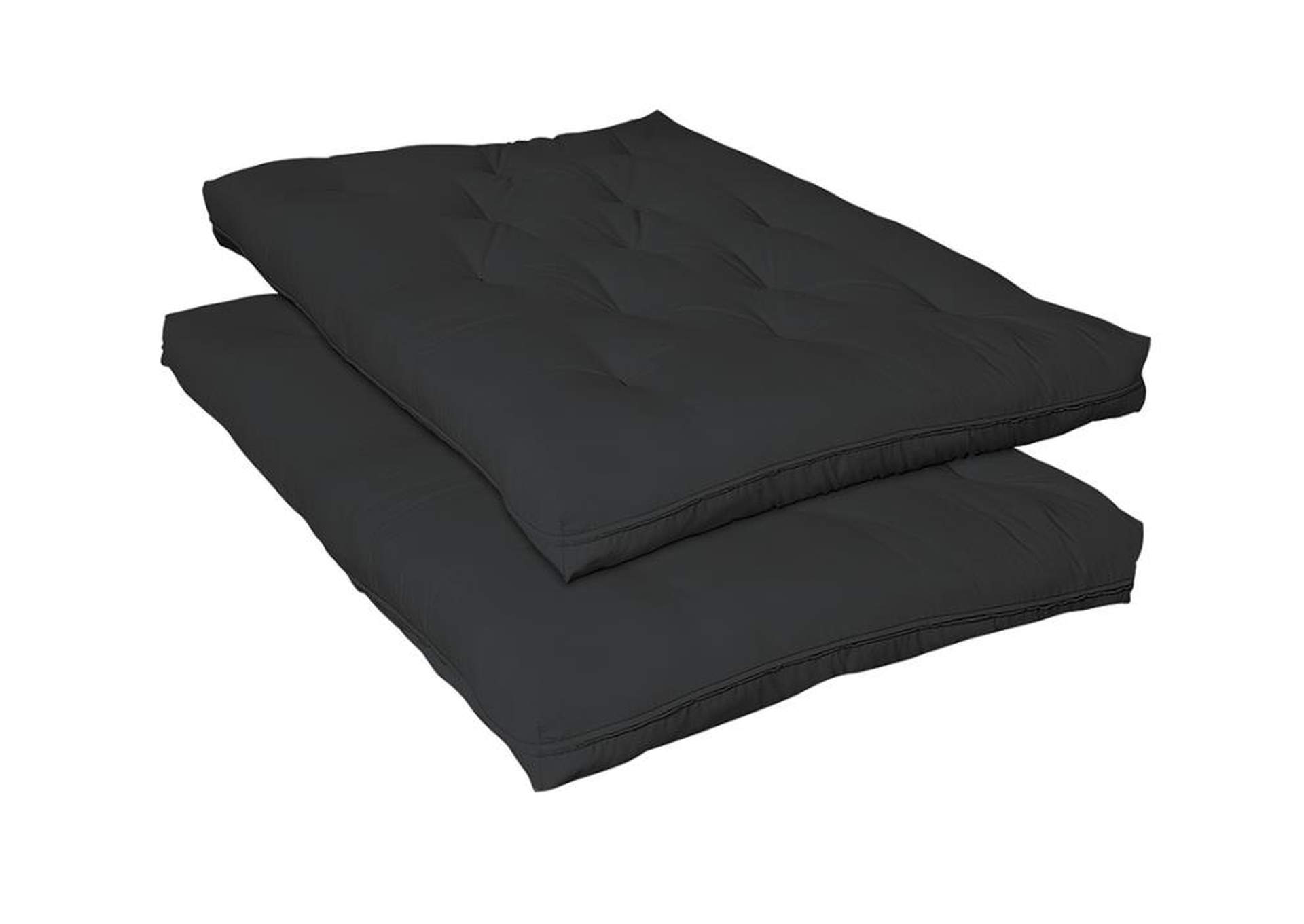 7. 5 Inch Deluxe Innerspring Futon Pad Black,Coaster Furniture