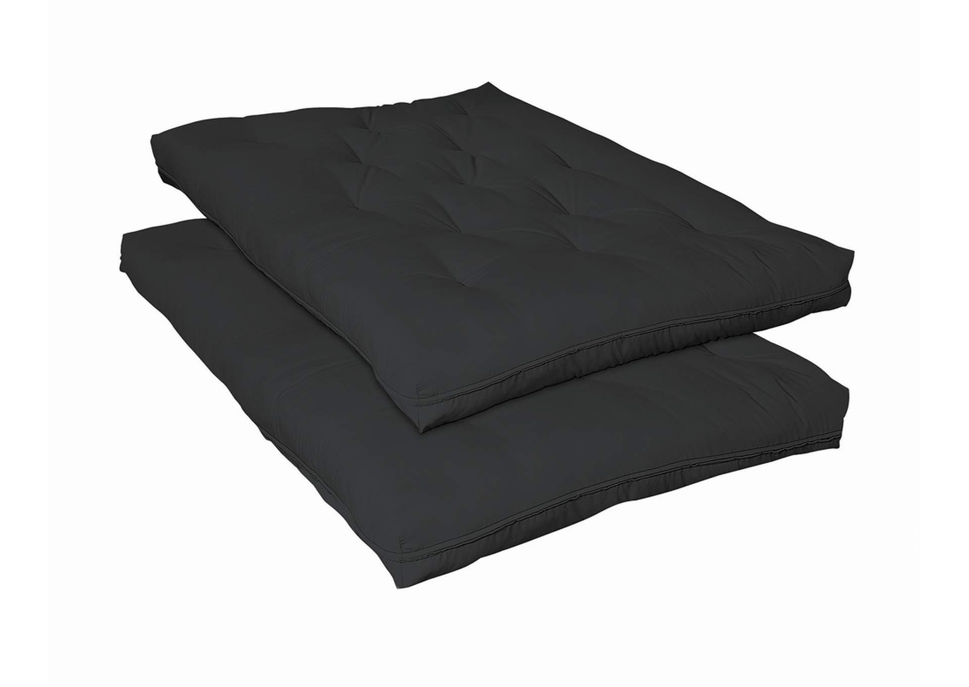 9" Deluxe Innerspring Futon Pad Black,Coaster Furniture