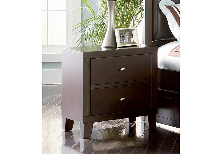 Lorretta Cappuccino Night Stand,ABF Coaster Furniture