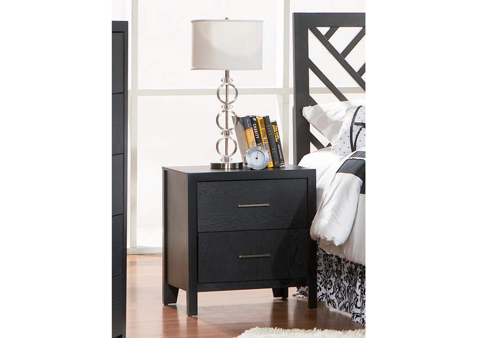 Grove Black Night Stand,ABF Coaster Furniture