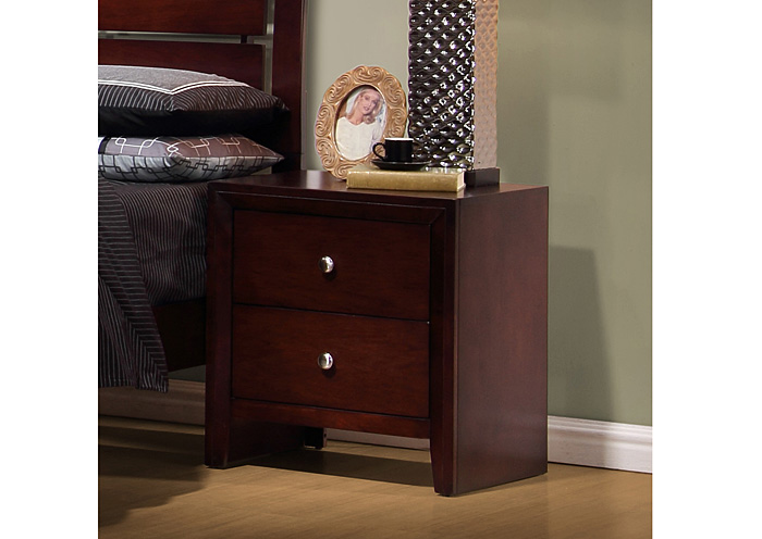 Serenity Merlot Night Stand,ABF Coaster Furniture