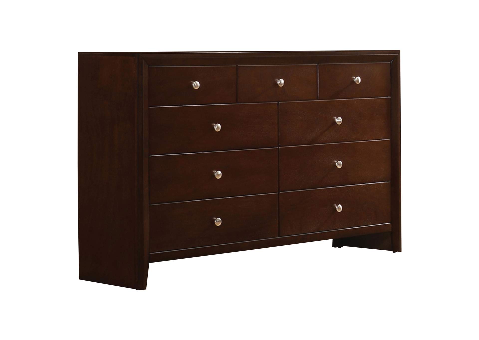 Serenity Rectangular 9-drawer Dresser Rich Merlot,Coaster Furniture