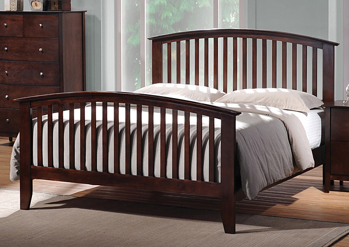 Tia Cappuccino Queen Bed,ABF Coaster Furniture