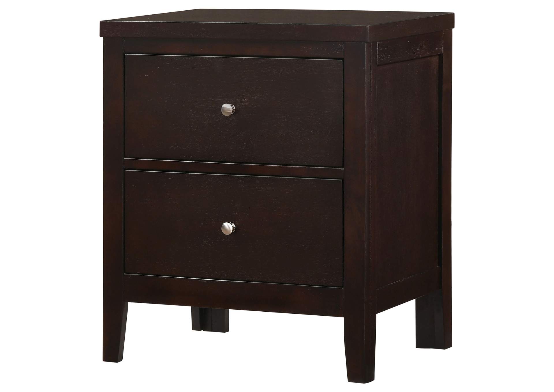Carlton 2-drawer Rectangular Nightstand Cappuccino,Coaster Furniture