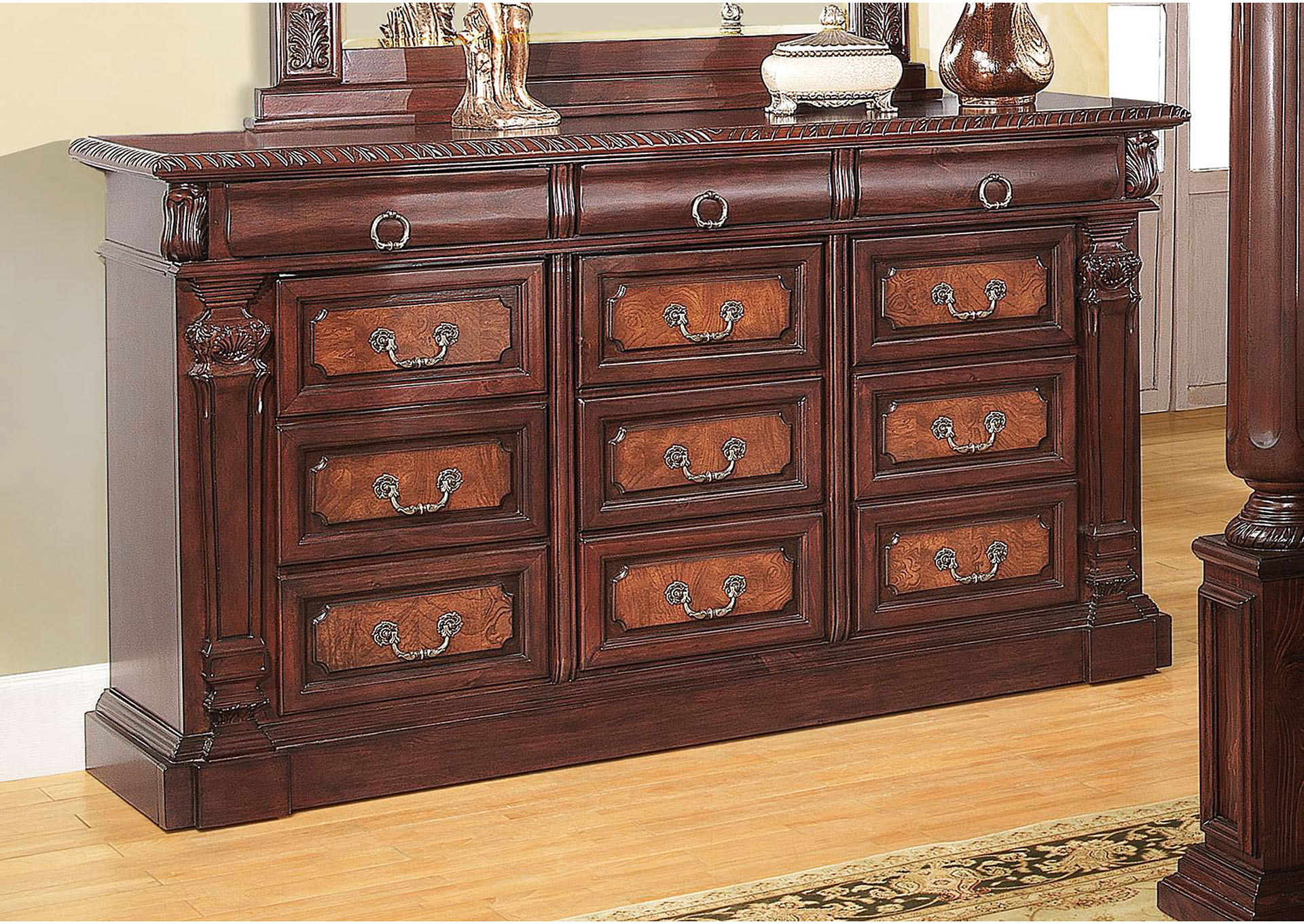 Grand Prado Cherry Dresser,ABF Coaster Furniture