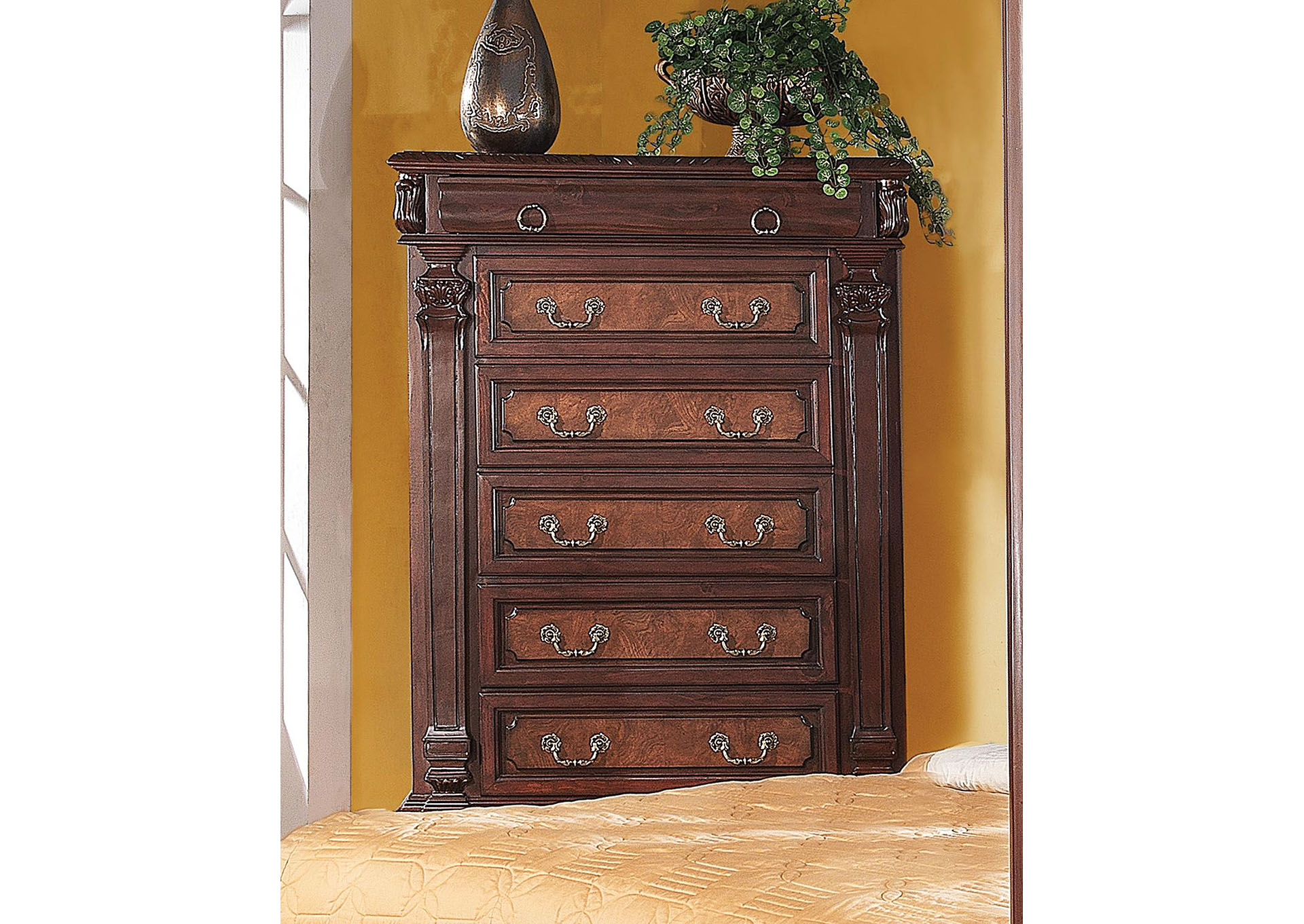 Grand Prado Cherry Chest,ABF Coaster Furniture