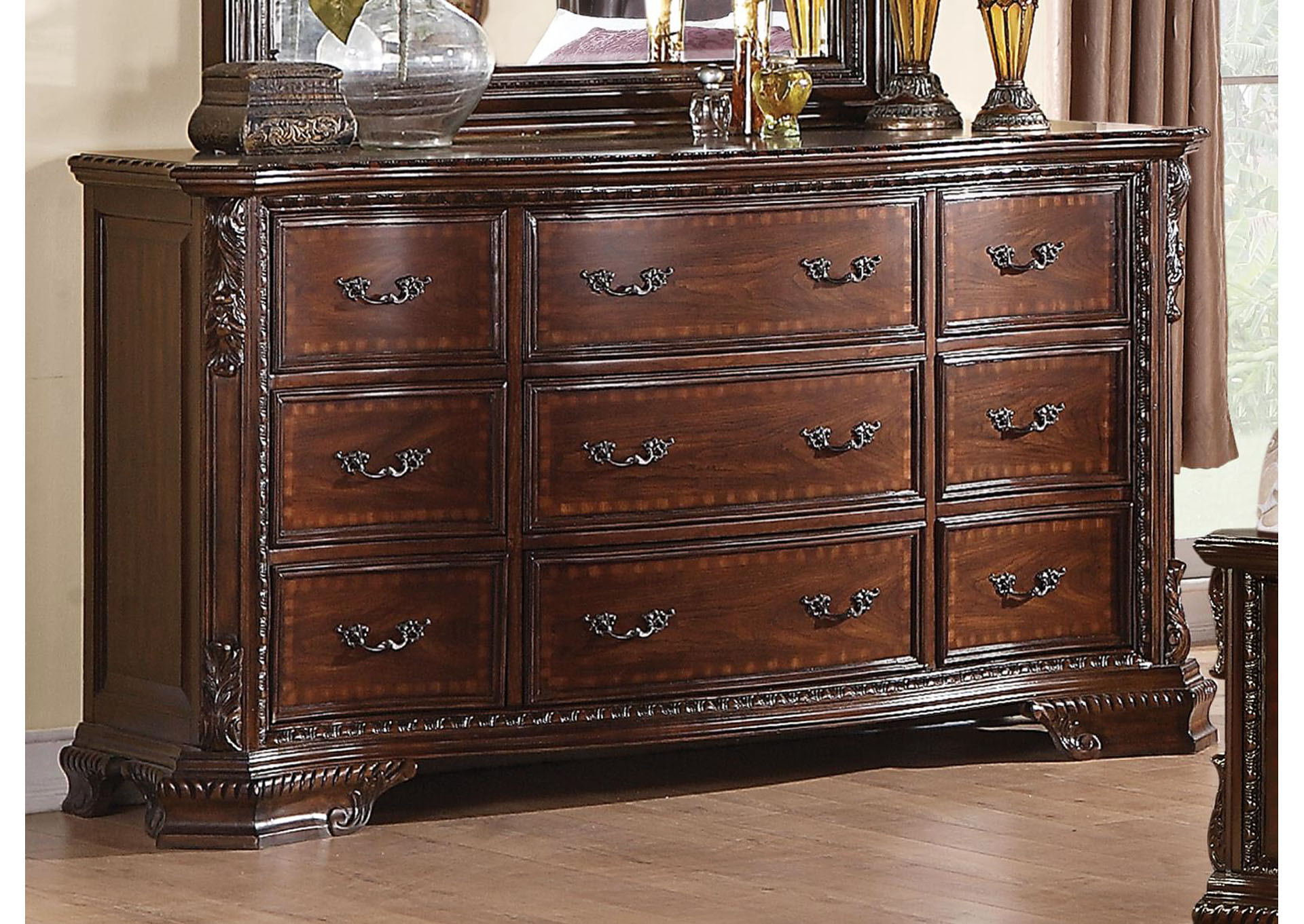 Maddison Brown Cherry Chest,ABF Coaster Furniture