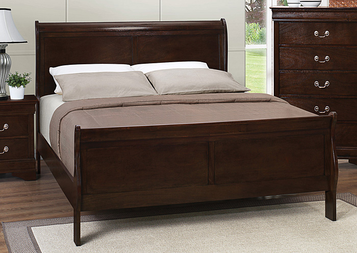 Louis Philippe Cappuccino Queen Bed,ABF Coaster Furniture