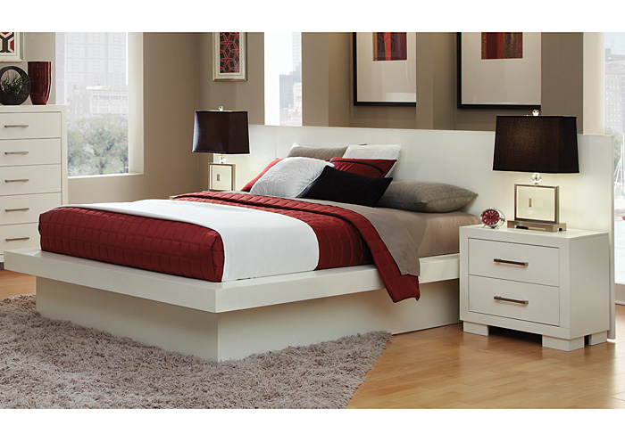 Jessica White King Bed,ABF Coaster Furniture