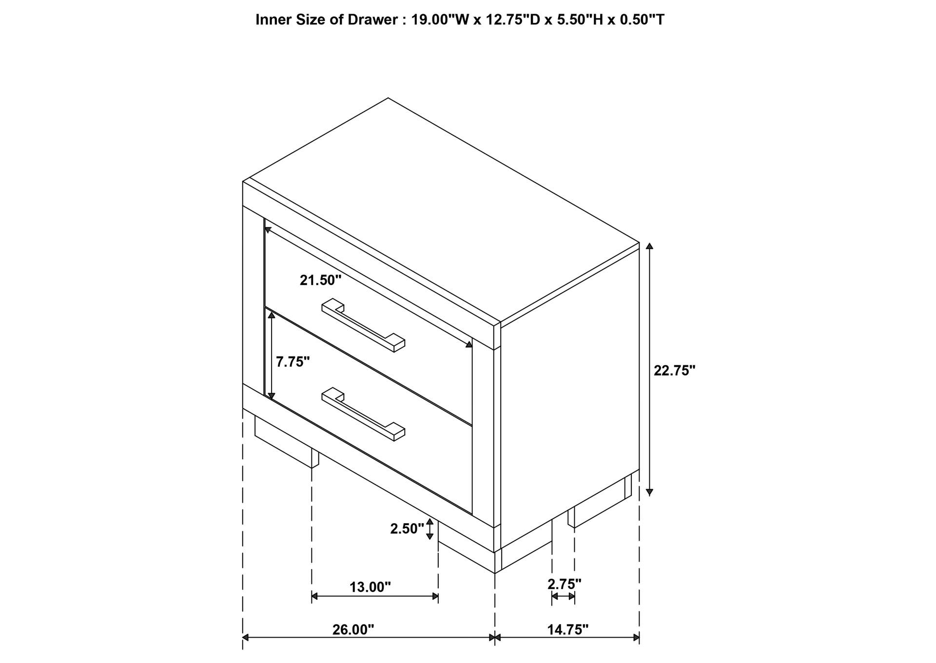 Jessica Bedroom Set with Nightstand Panels White,Coaster Furniture