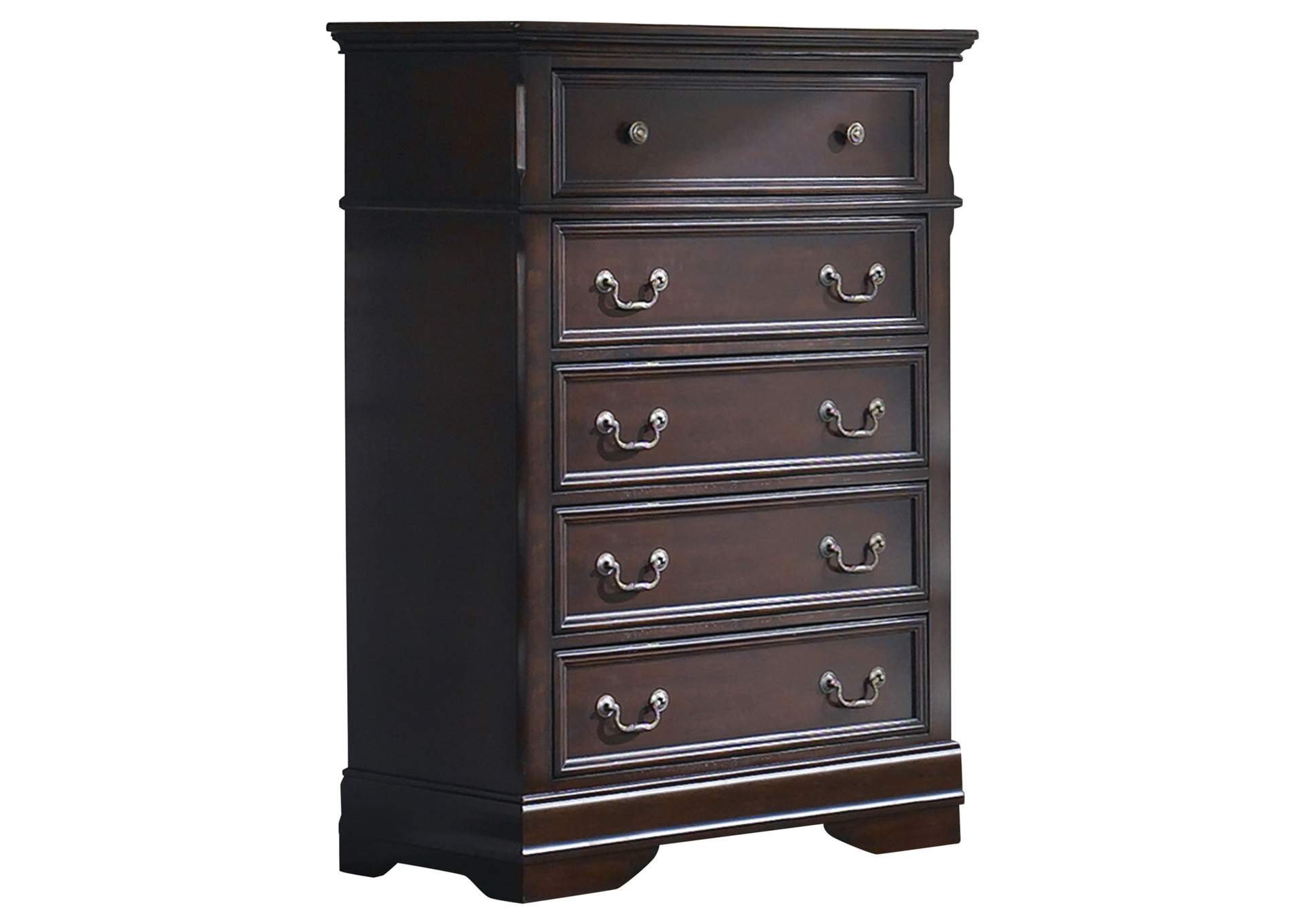 Cambridge Carved Bedroom Set Cappuccino,Coaster Furniture