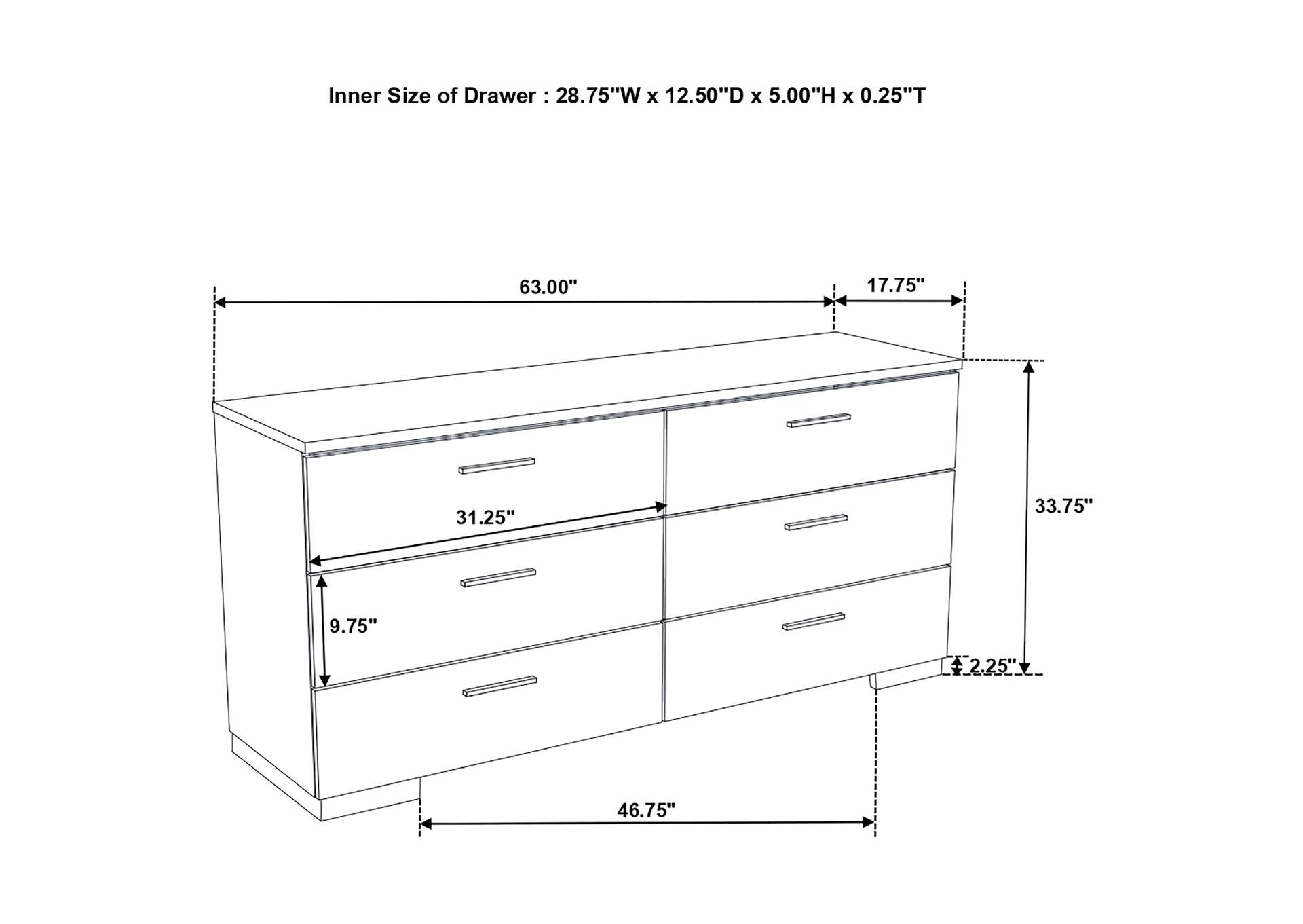 CALIFORNIA KING BED 5 PC SET,Coaster Furniture