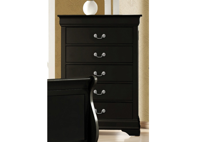 Louis Philippe Black Chest,ABF Coaster Furniture