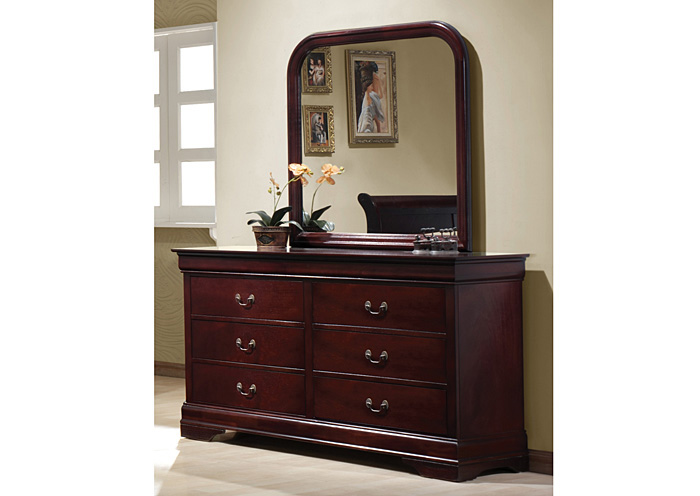 Louis Philippe Cherry Dresser,ABF Coaster Furniture