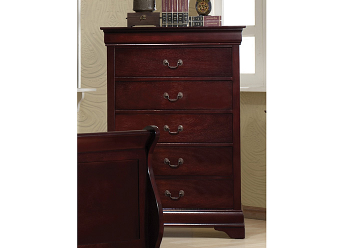 Louis Philippe Cherry Chest,ABF Coaster Furniture