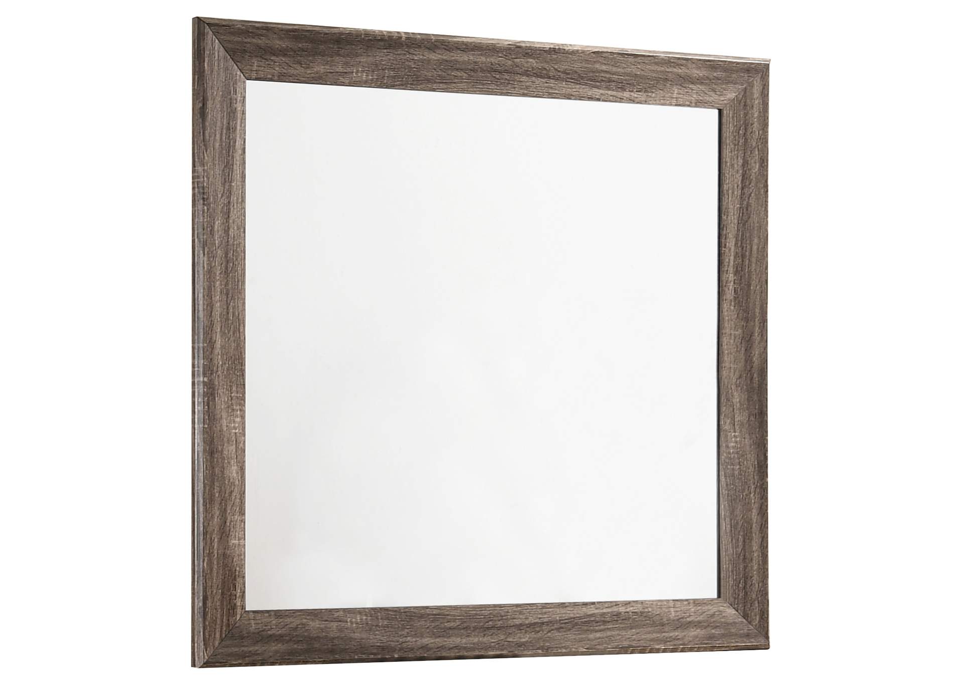 Kauffman Rectangular Mirror Washed Taupe,Coaster Furniture