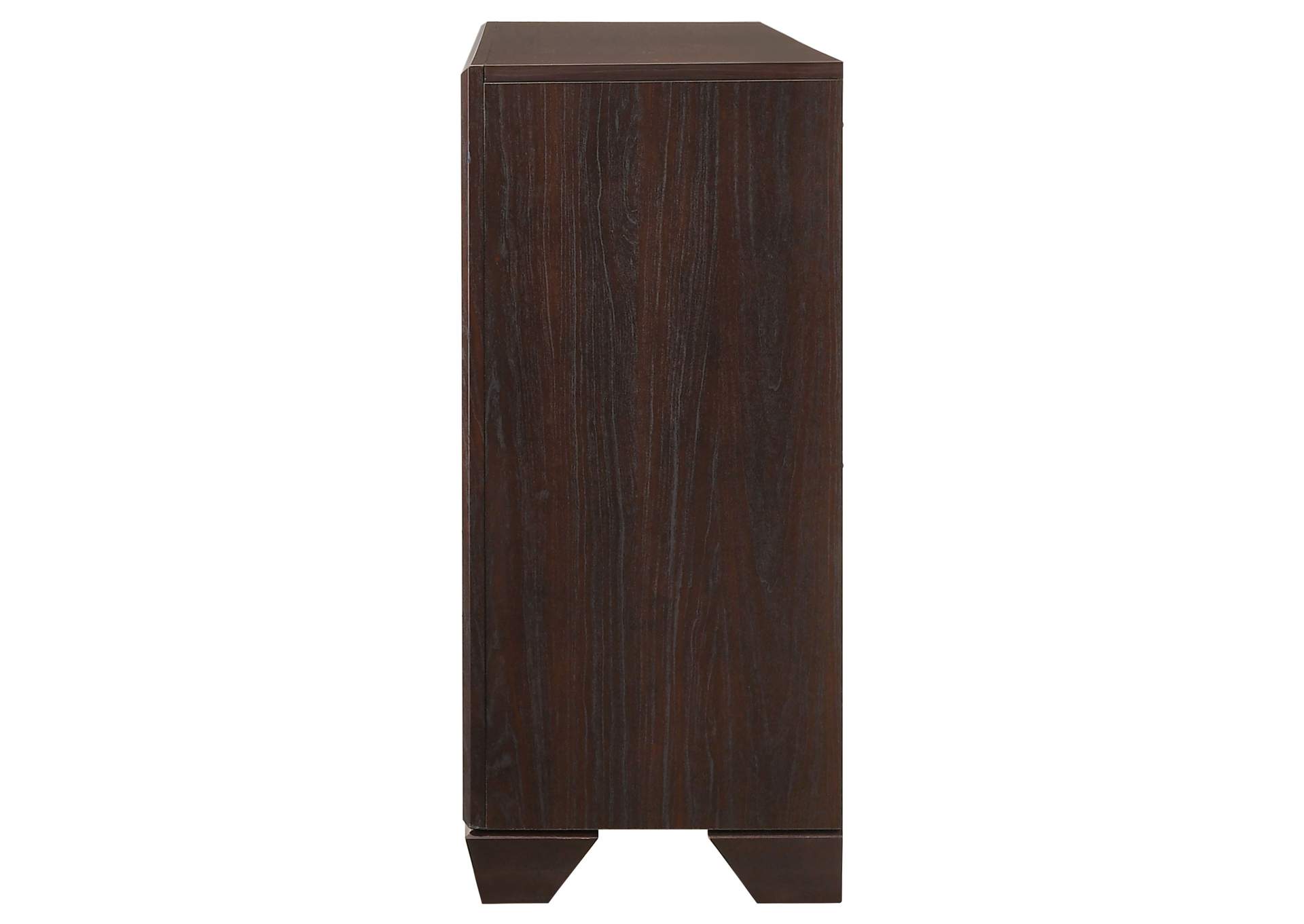 Kauffman 6-drawer Dresser Dark Cocoa,Coaster Furniture