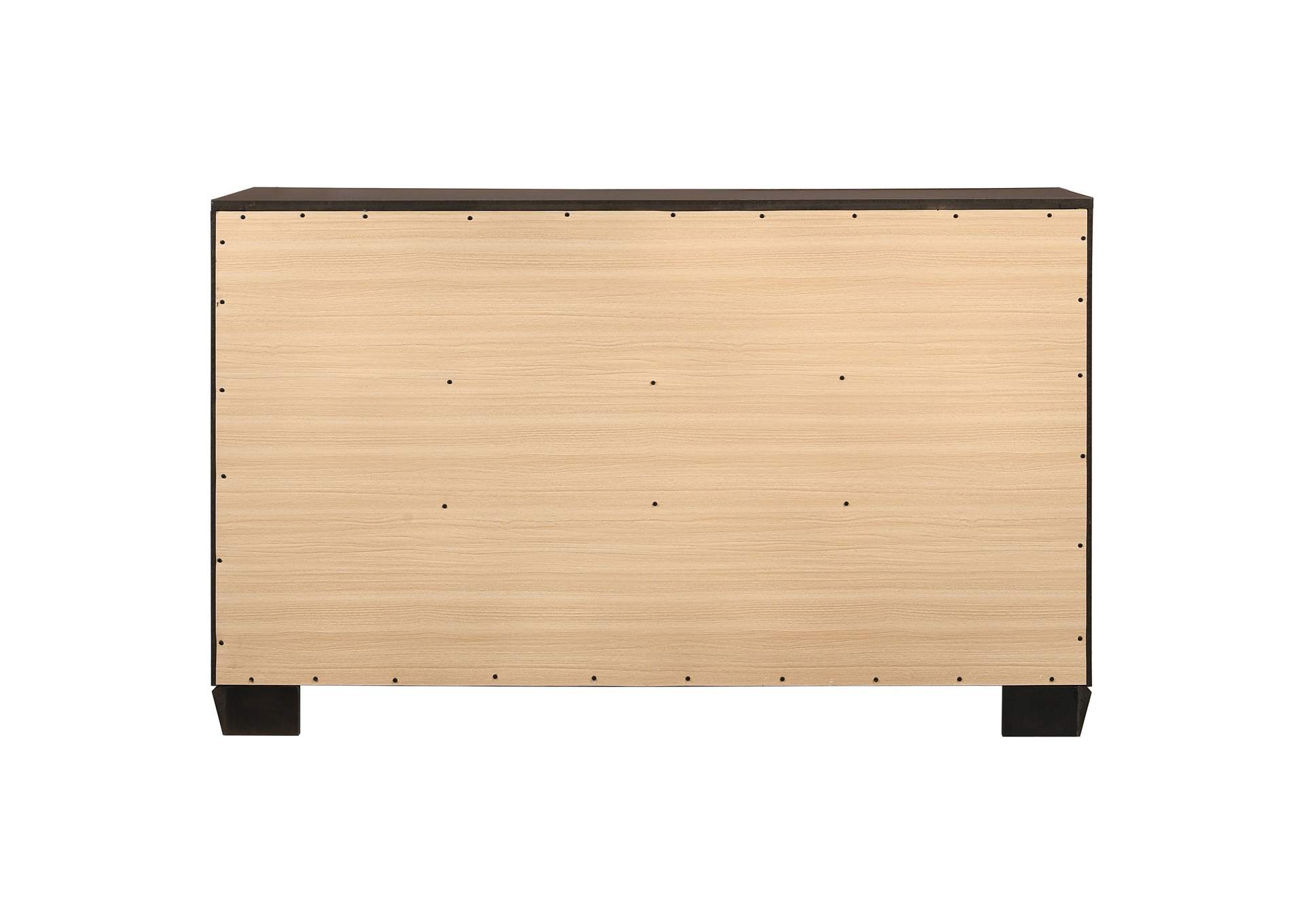 Kauffman 6-drawer Dresser Dark Cocoa,Coaster Furniture