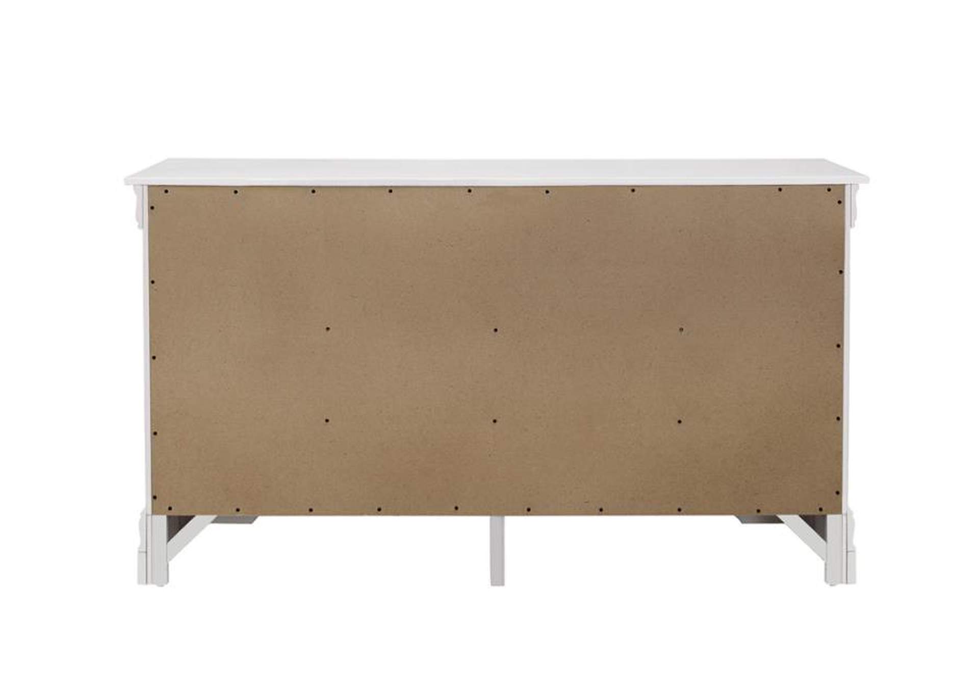 Louis Philippe 6 - drawer Dresser White,Coaster Furniture