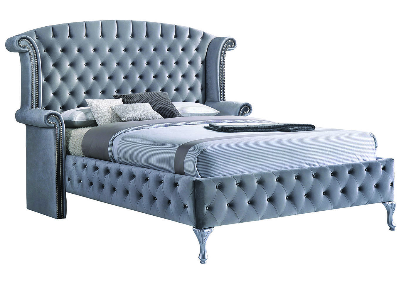 Metallic Eastern King Bed,ABF Coaster Furniture