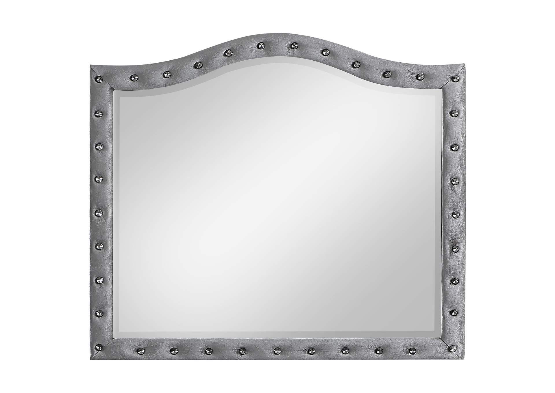 Deanna Button Tufted Mirror Grey,Coaster Furniture