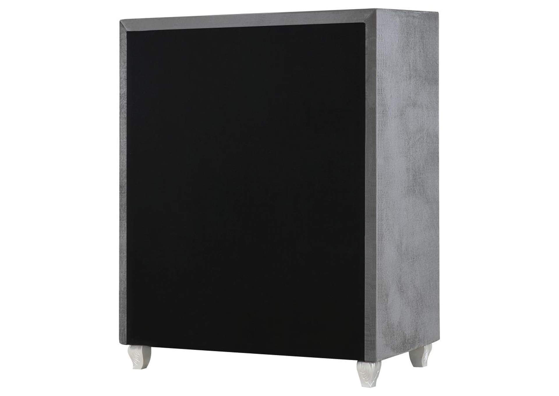 Deanna 5 - drawer Rectangular Chest Grey,Coaster Furniture