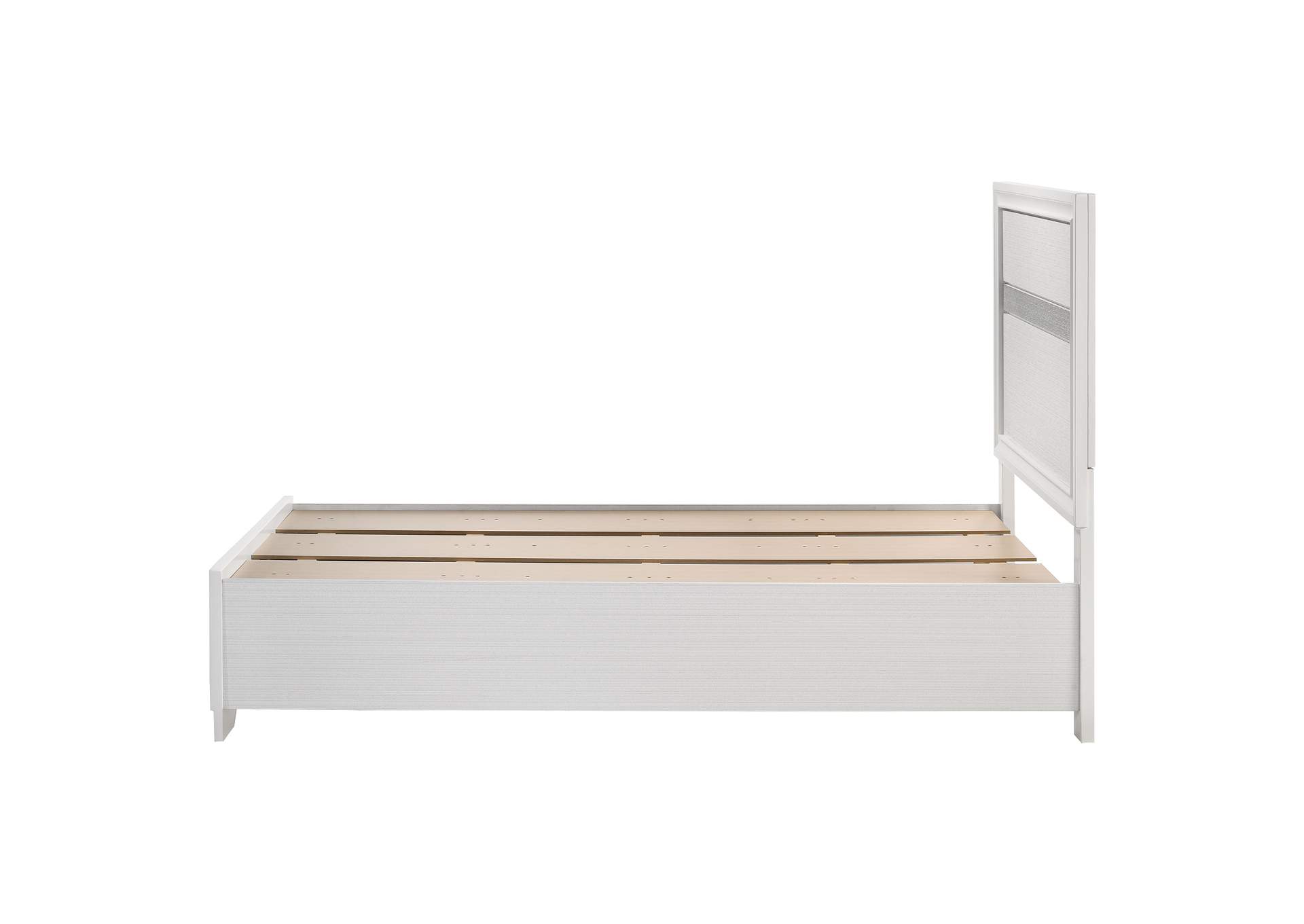 Miranda Twin Storage Bed White,Coaster Furniture