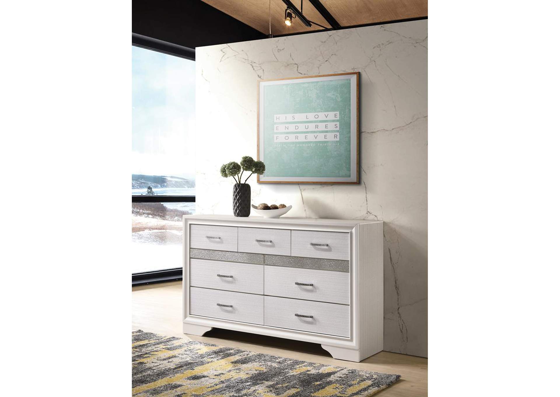 White Dresser,ABF Coaster Furniture