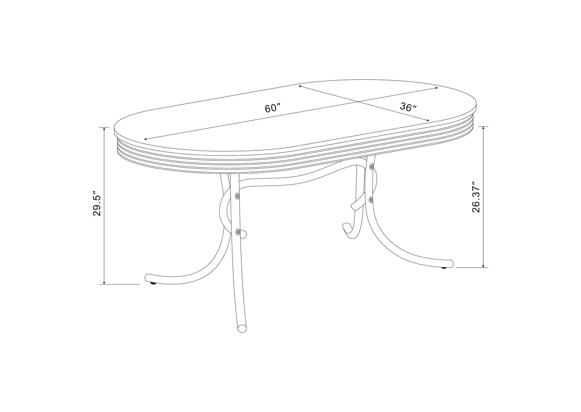 DINING TABLE 5 PC SET,Coaster Furniture