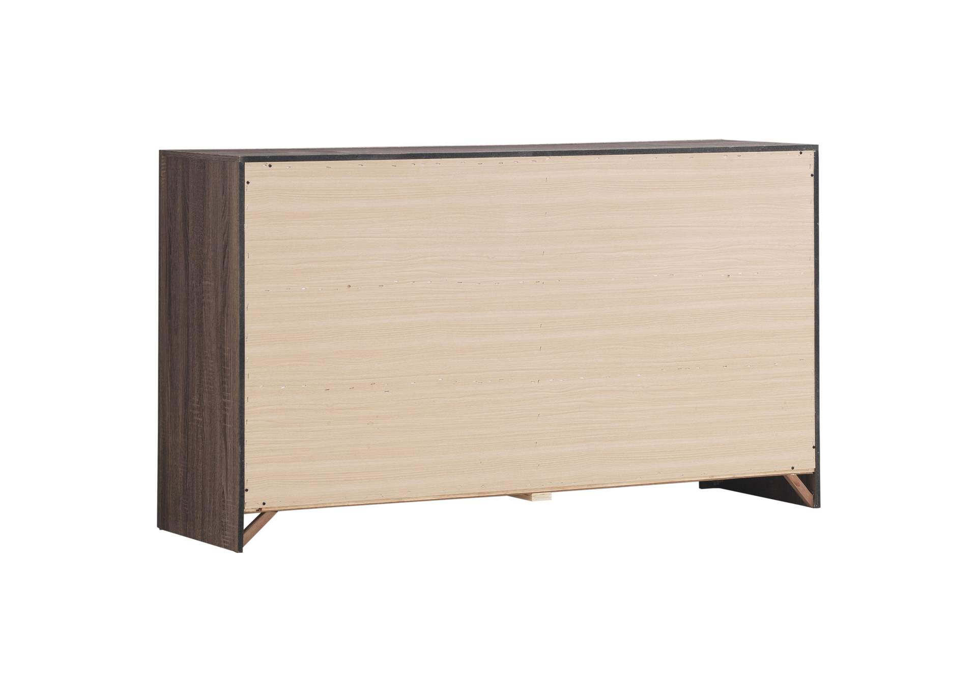 Brantford 6-drawer Dresser Barrel Oak,Coaster Furniture