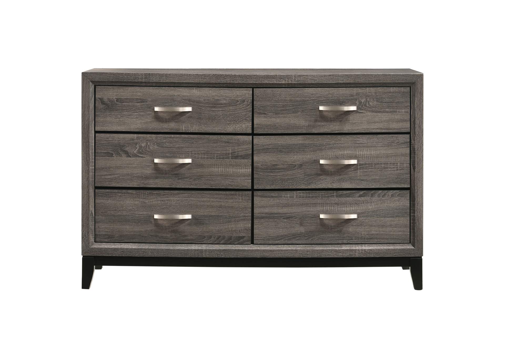 Watson Bedroom Set Grey Oak and Black,Coaster Furniture