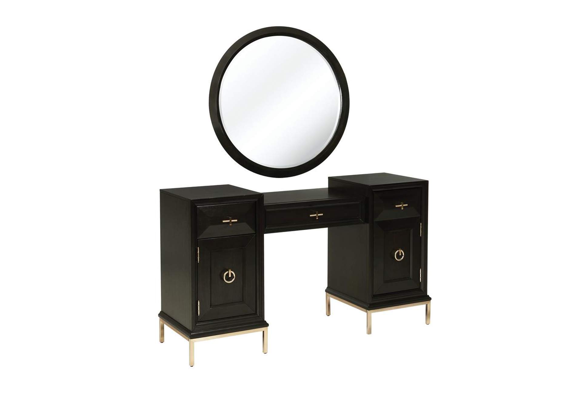 Formosa Grey Vanity Mirror Home Gallery Furniture Store Philadelphia