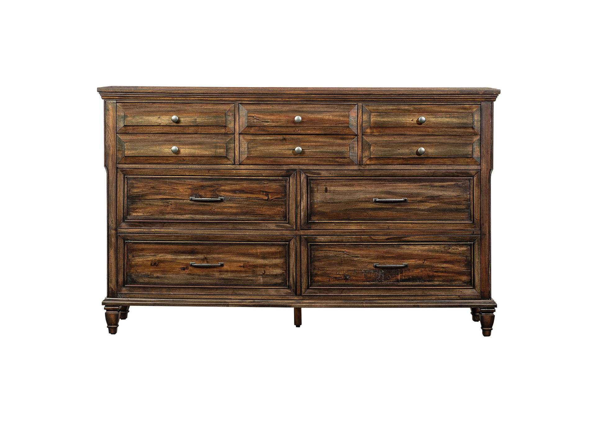 Avenue 8-drawer Dresser Weathered Burnished Brown,Coaster Furniture