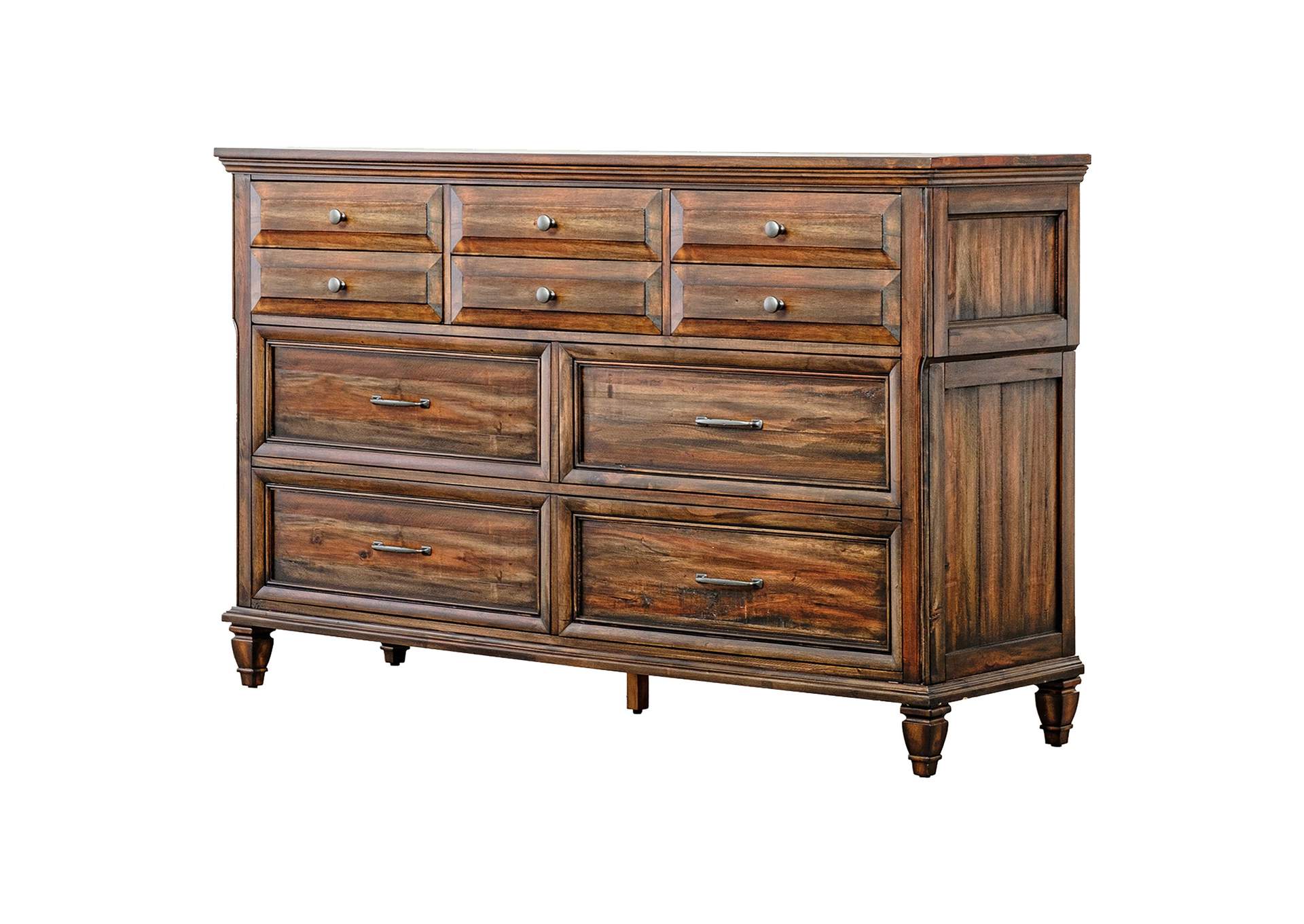 Avenue 8-drawer Dresser Weathered Burnished Brown,Coaster Furniture